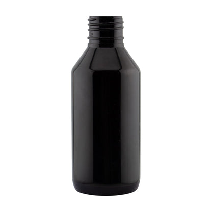 120ml Botella de Plástico PET - Rosca R-24 - Ámbar Oscuro