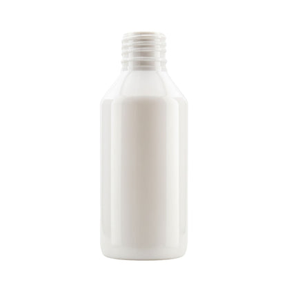 120ml Botella de Plástico PET - Rosca R-24 - Blanca