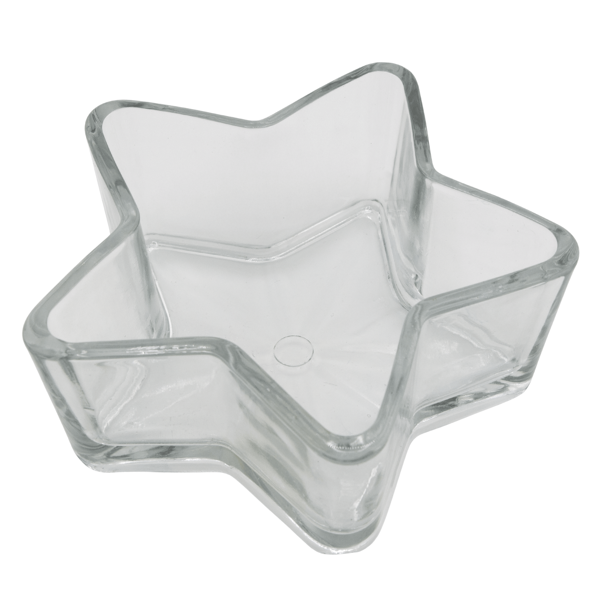 440ml - Colección Navidad - Estrella de Cristal para Velas - Transparente (Edición Especial de Navidad) - Candle Craft