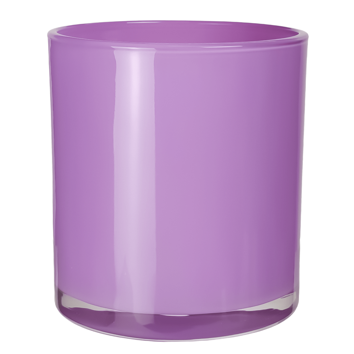 450ml - Mónaco Vaso de vidrio para velas - Morado Brillante - Candle Craft