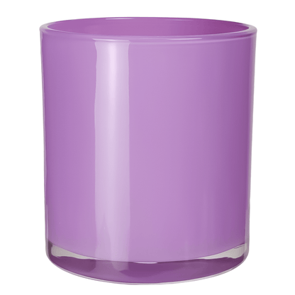 450ml - Mónaco Vaso de vidrio para velas - Morado Brillante - Candle Craft