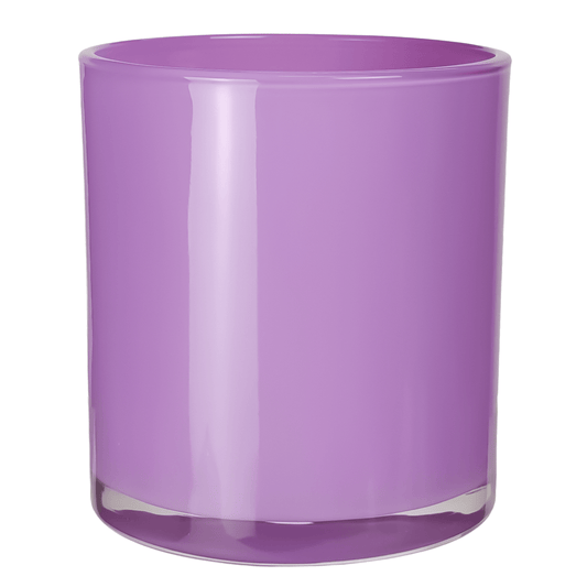 450ml - Mónaco Vaso de vidrio para velas - Morado Brillante - Candle Craft