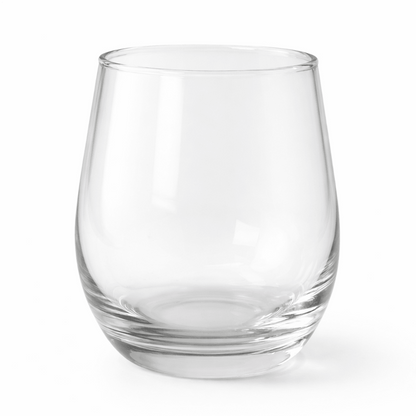 460ml - Mónaco Vaso de vidrio Redondo para velas - Transparente - Candle Craft
