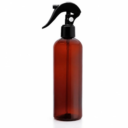 500ml Botella para Room Spray - Recipiente para Spray Aromatizante para Casa – Disparo Brisa - Ámbar / Negro - Candle Craft
