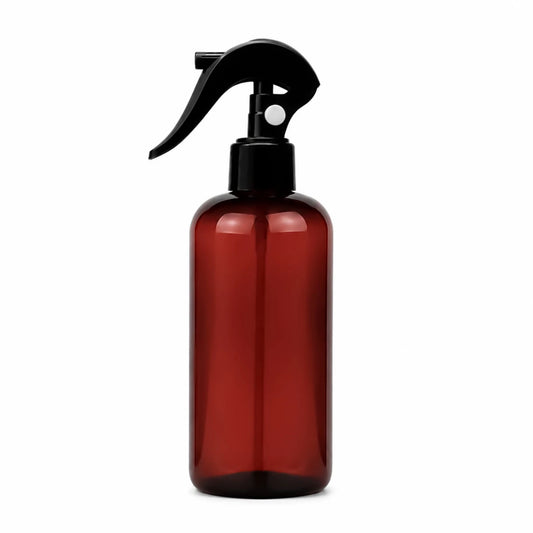 500ml Botella para Room Spray - Recipiente para Spray Aromatizante para Casa – Disparo Brisa - Ámbar / Negro - Candle Craft