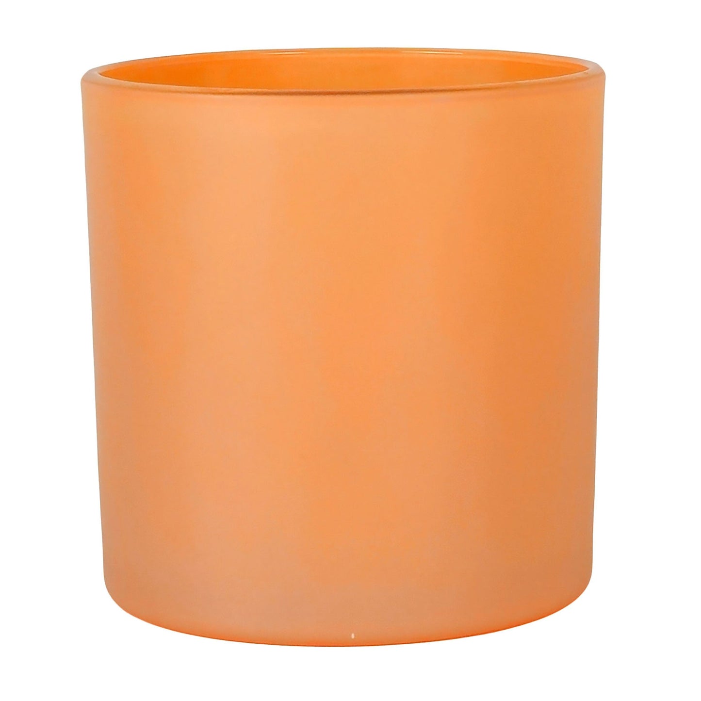 560ml - Mónaco Vaso de vidrio para velas - Durazno Mate - Candle Craft