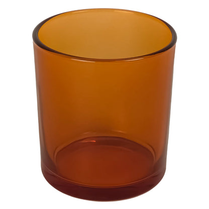 560ml - Mónaco Vaso de vidrio para velas - Frasco Ámbar Transparente - Candle Craft