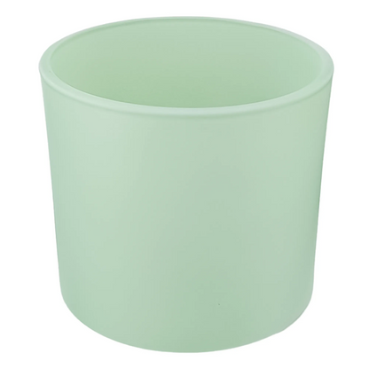 560ml - Mónaco Vaso de vidrio para velas - Frasco Verde Menta - Mate - Candle Craft