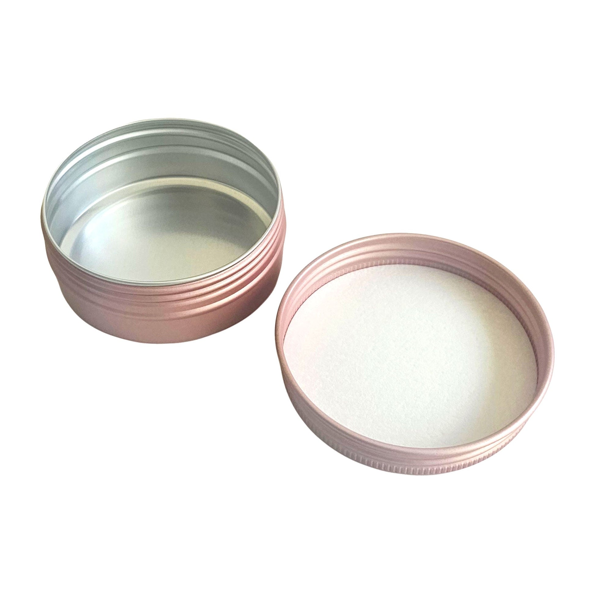 5ml - La Paz Pomadera de Aluminio - Lata de Aluminio - Oro Rosado - Candle Craft