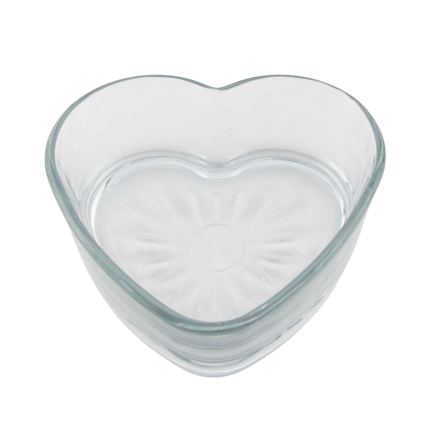 620ml - Corazon de Cristal para Velas - Transparente - Candle Craft