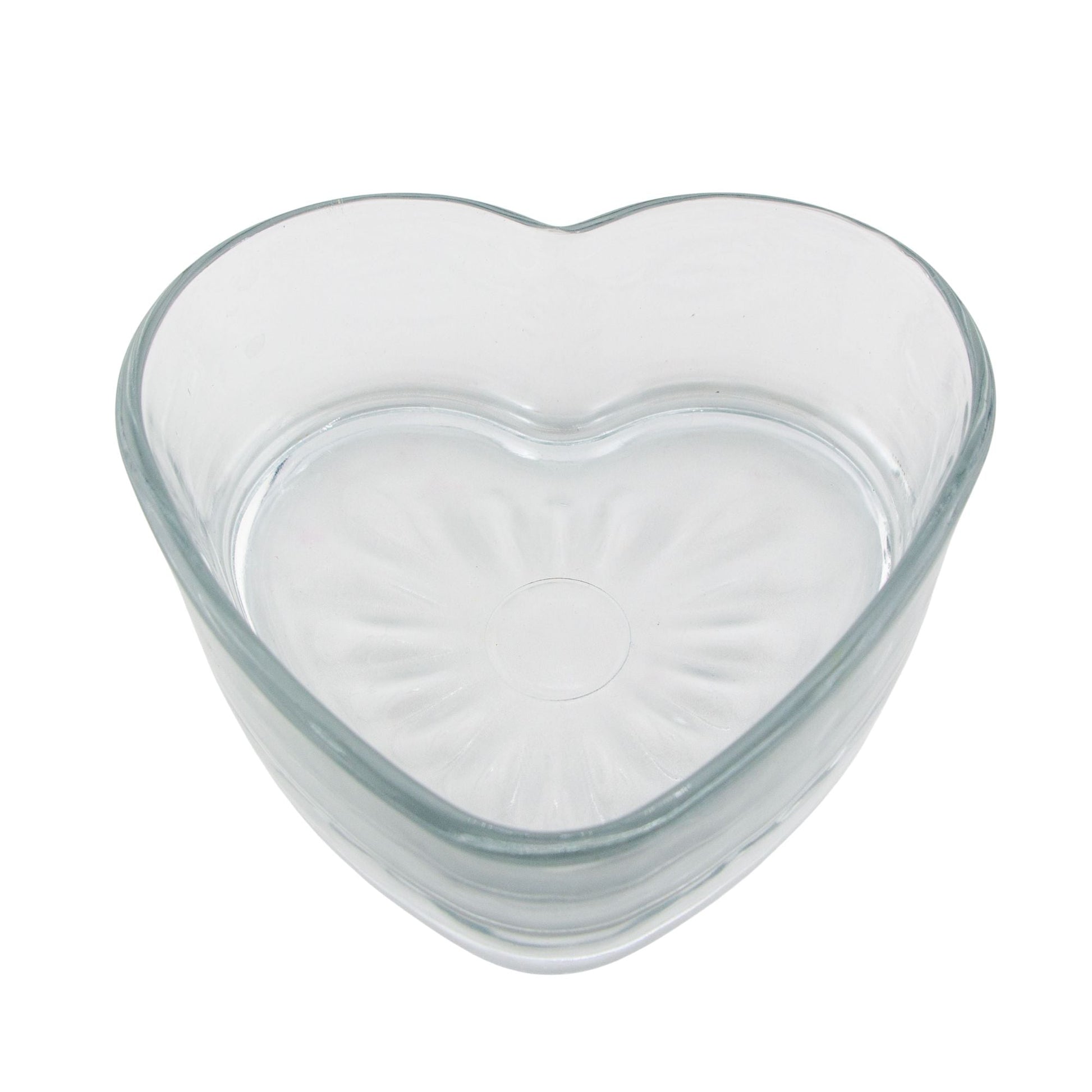 620ml - Corazon de Cristal para Velas - Transparente - Candle Craft