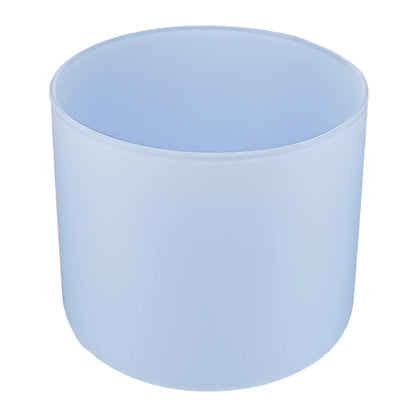 620ml - Mónaco Vaso de vidrio para velas - Inspirado en Bath Body Works® / White Barn® - Frasco Azul Bebé Azul Cielo Claro Mate - Candle Craft