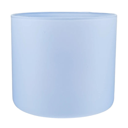 620ml - Mónaco Vaso de vidrio para velas - Inspirado en Bath Body Works® / White Barn® - Frasco Azul Bebé Azul Cielo Claro Mate - Candle Craft