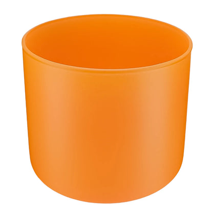 620ml - Mónaco Vaso de vidrio para velas - Inspirado en Bath Body Works® / White Barn® - Frasco Naranja Mate - Candle Craft