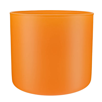 620ml - Mónaco Vaso de vidrio para velas - Inspirado en Bath Body Works® / White Barn® - Frasco Naranja Mate - Candle Craft