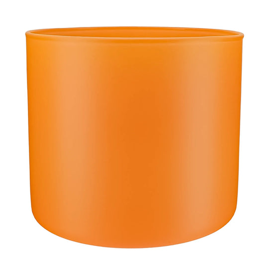 620ml - Mónaco Vaso de vidrio para velas - Inspirado en Bath Body Works® / White Barn® - Frasco Naranja Mate - Candle Craft