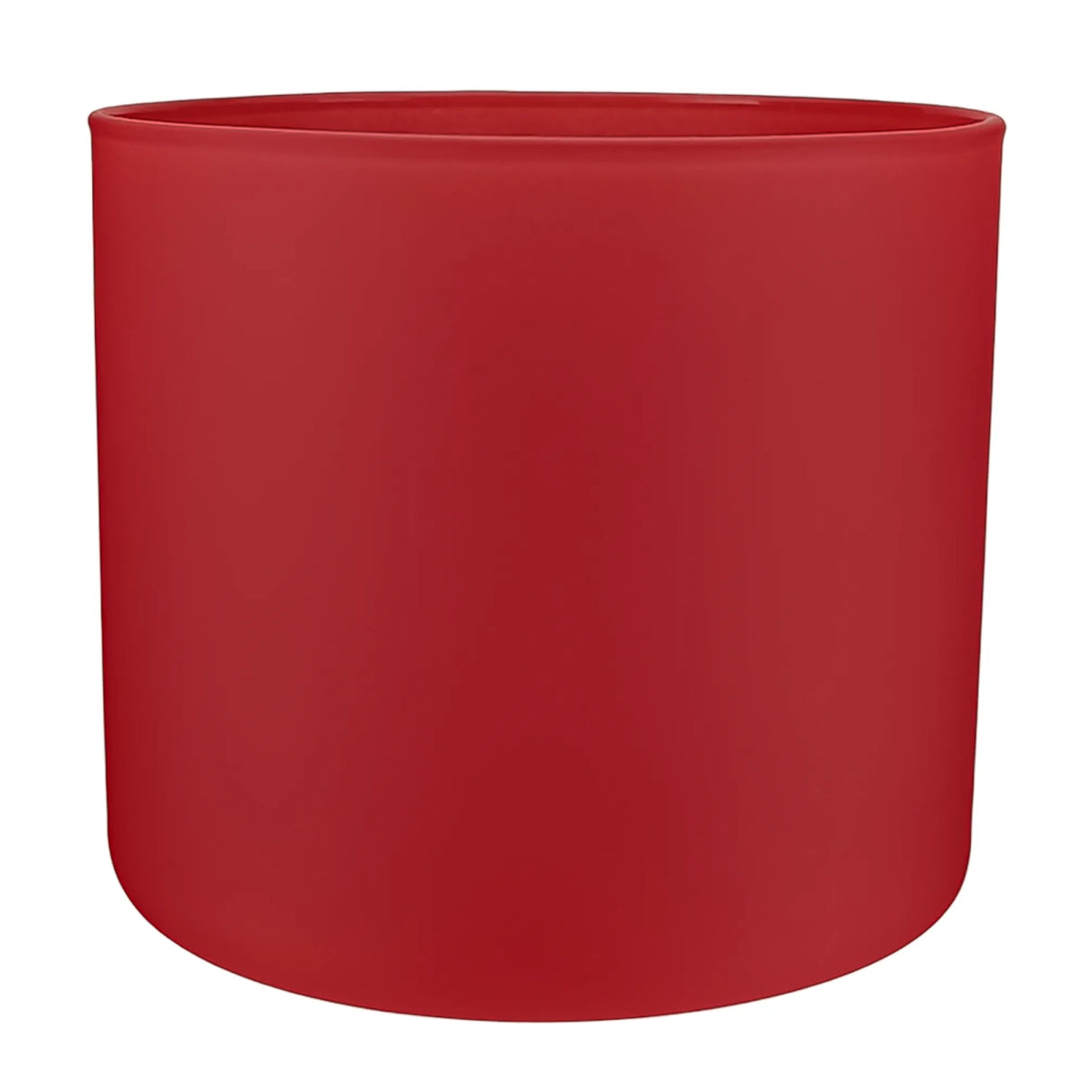 620ml - Mónaco Vaso de vidrio para velas - Inspirado en Bath Body Works® / White Barn® - Frasco Rojo Vino Tinto Mate - Candle Craft
