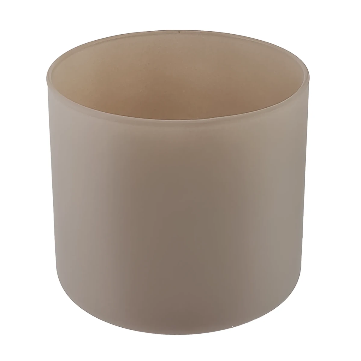 620ml - Mónaco Vaso de vidrio para velas - Inspirado en Bath Body Works® / White Barn® - Gris / Café Mate - Candle Craft