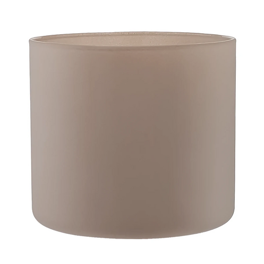 620ml - Mónaco Vaso de vidrio para velas - Inspirado en Bath Body Works® / White Barn® - Gris / Café Mate - Candle Craft