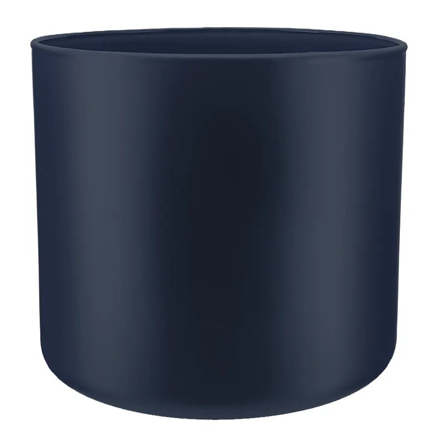 620ml - Mónaco Vaso de vidrio para velas - Inspirado en Bath Body Works® / White Barn® - Rosa - Gris Carbón Azulado - Mate - Candle Craft