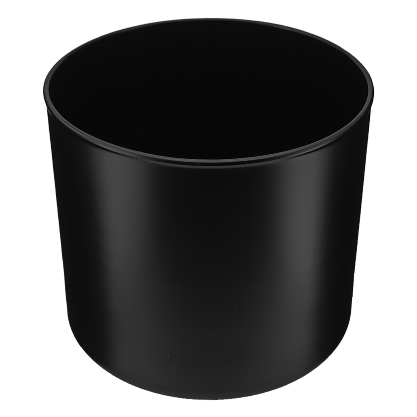 620ml - Mónaco Vaso de vidrio para velas - Inspirado en Bath Body Works® / White Barn® - Rosa - Negro Mate - Candle Craft