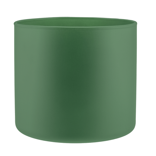 620ml - Mónaco Vaso de vidrio para velas - Inspirado en Bath Body Works® / White Barn® - Verde Salvia Mate - Candle Craft