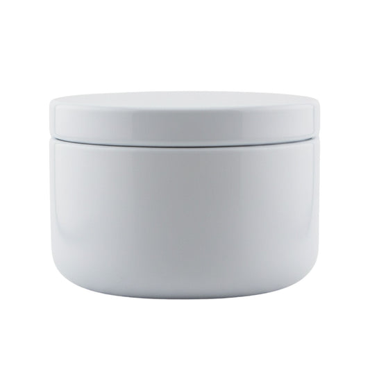 65ml - Tokio Lata de Aluminio Redondo para Velas - Blanco Brillante - Candle Craft