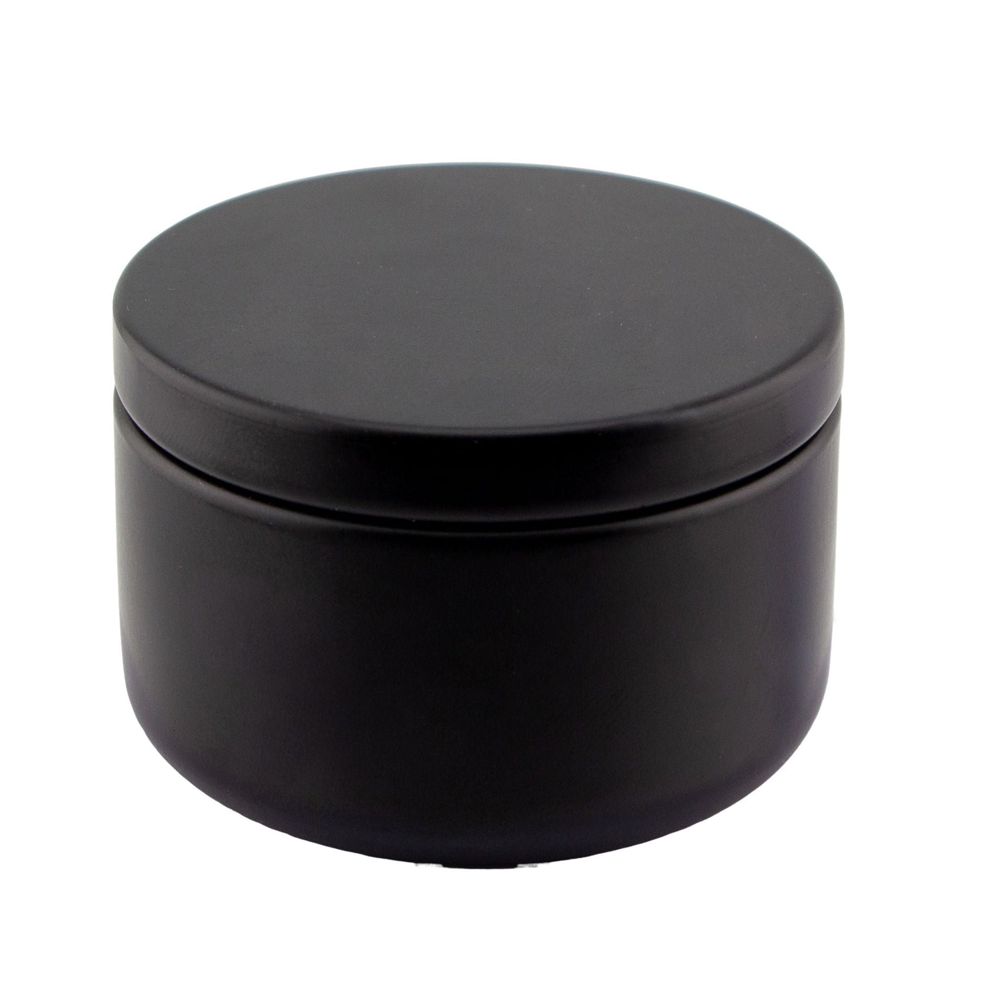 65ml - Tokio Lata de Aluminio Redondo para Velas - Negro Mate - Candle Craft