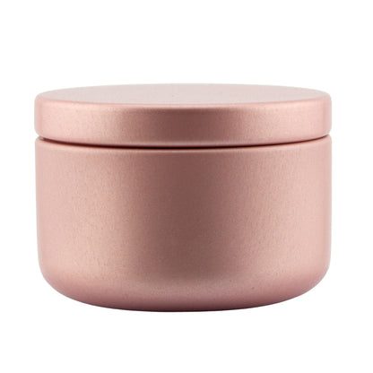 65ml - Tokio Lata de Aluminio Redondo para Velas - Oro Rosado - Rosa Champagne - Candle Craft