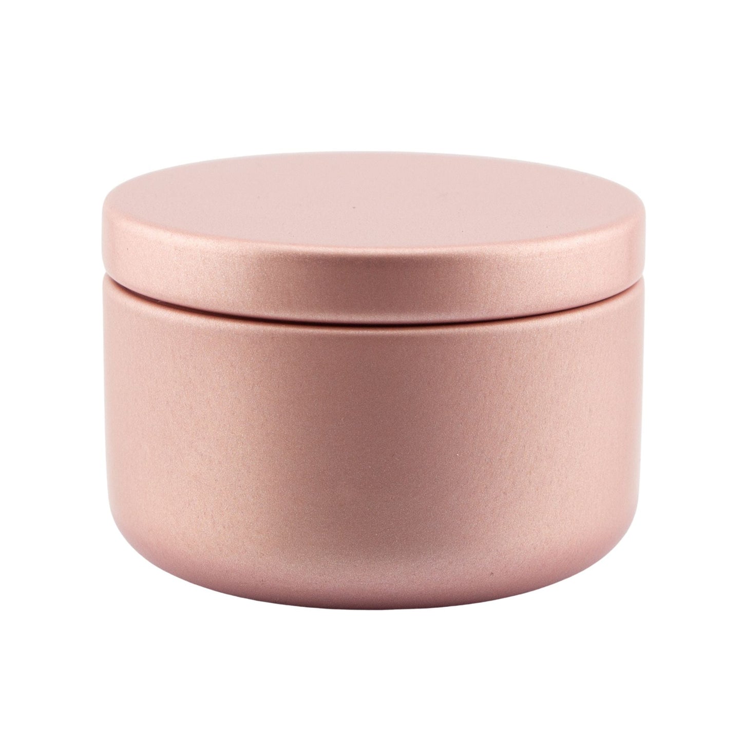 65ml - Tokio Lata de Aluminio Redondo para Velas - Oro Rosado - Rosa Champagne - Candle Craft