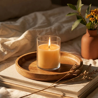 720ml - Mónaco Vaso de vidrio para velas - Frasco Transparente - Candle Craft