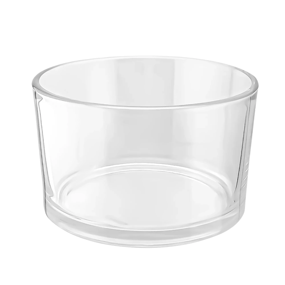 750ml - Mónaco Vaso de vidrio para velas - Frasco Cristal Transparente - Candle Craft