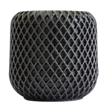 90ml - Carrara Vaso de Concreto para velas - Gris Oxford - Candle Craft