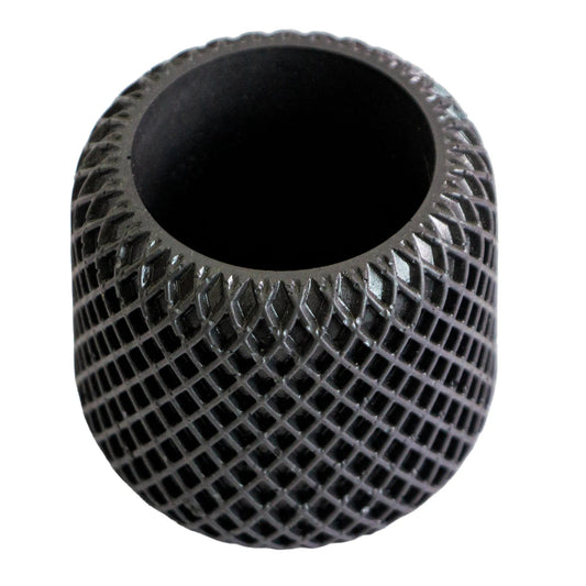 90ml - Carrara Vaso de Concreto para velas - Gris Oxford - Candle Craft