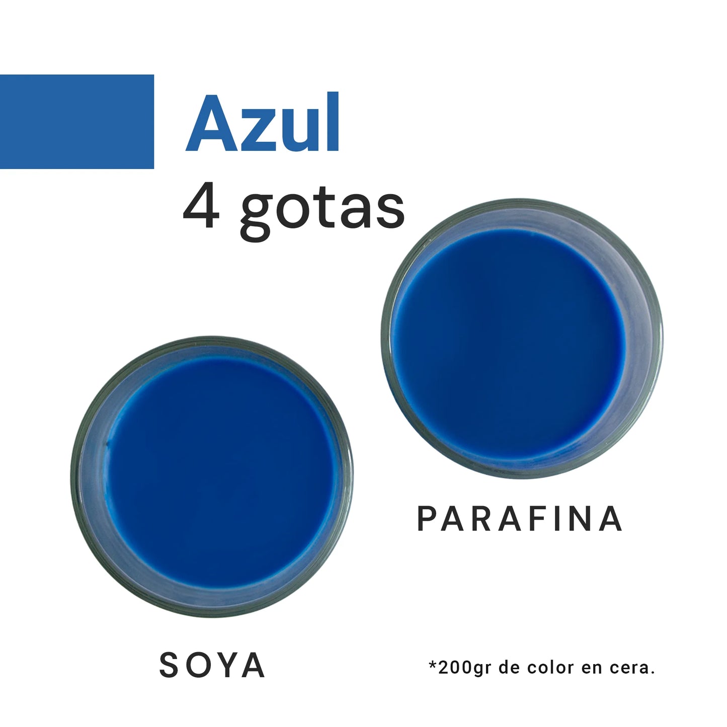 Colorante Líquido para Velas  – Ultra Concentración - Color: Azul