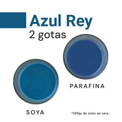 Colorante Líquido para Velas  – Ultra Concentración - Color: Azul Rey