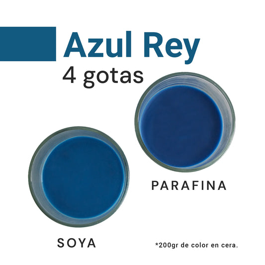 Colorante Líquido para Velas  – Ultra Concentración - Color: Azul Rey