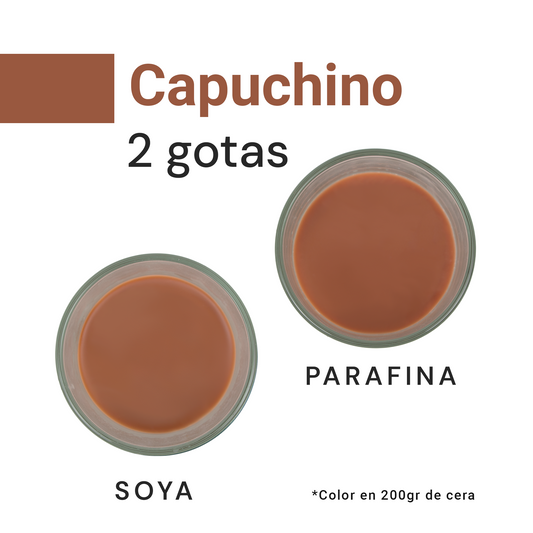 Colorante Líquido para Velas - Ultra Concentración - Color: Capuchino