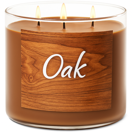 Fragancia Candle Craft - Oak for Men - Roble para Hombre - Inspirada en Bath & Body Works®