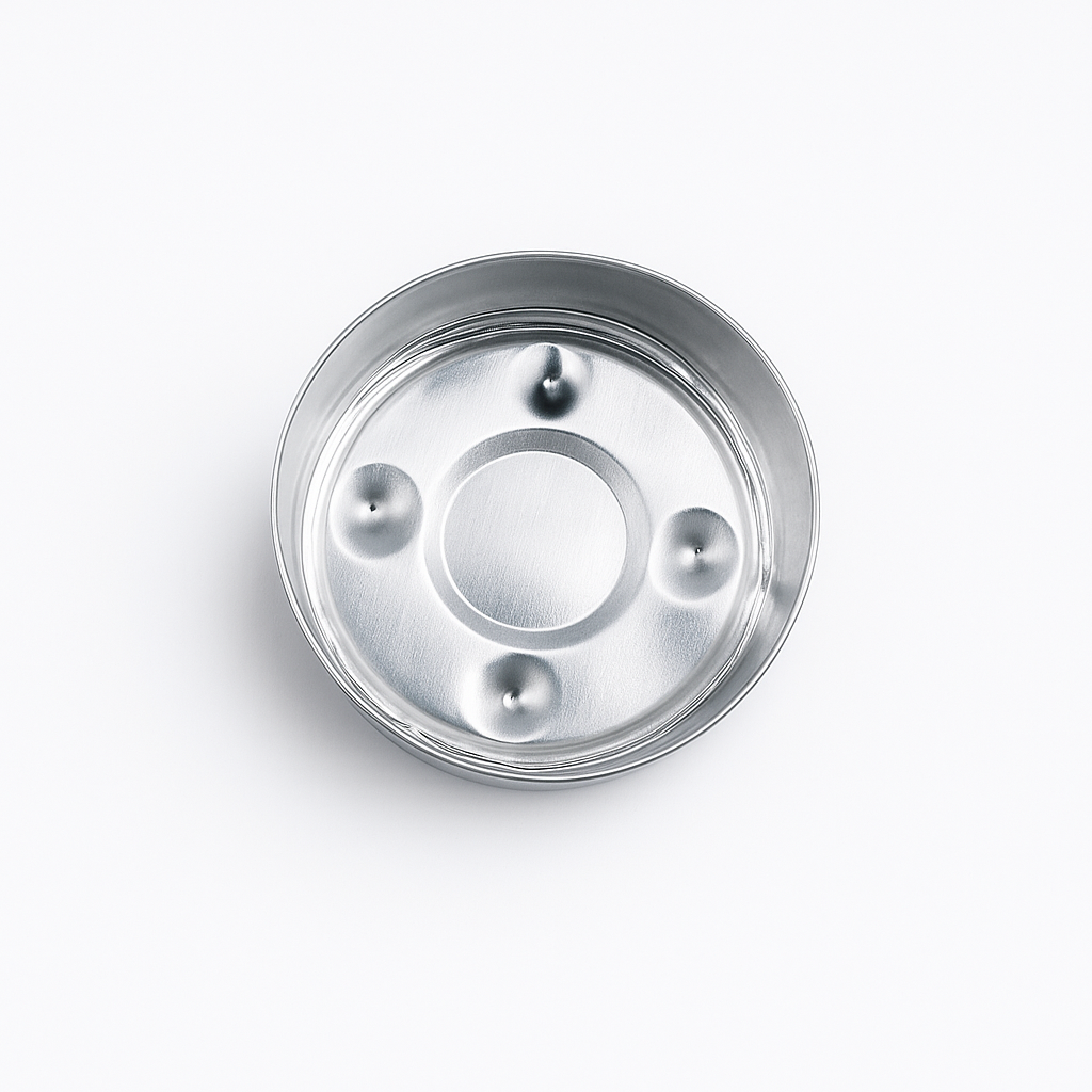 100 pzas - Lata de Aluminio para Velas de Té – Contenedor / Frasco para Vasos para Velas Artesanales