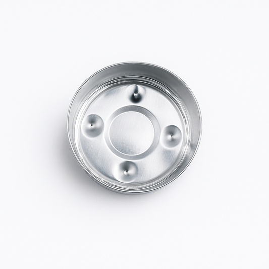 100 pzas - Lata de Aluminio para Velas de Té – Contenedor / Frasco para Vasos para Velas Artesanales