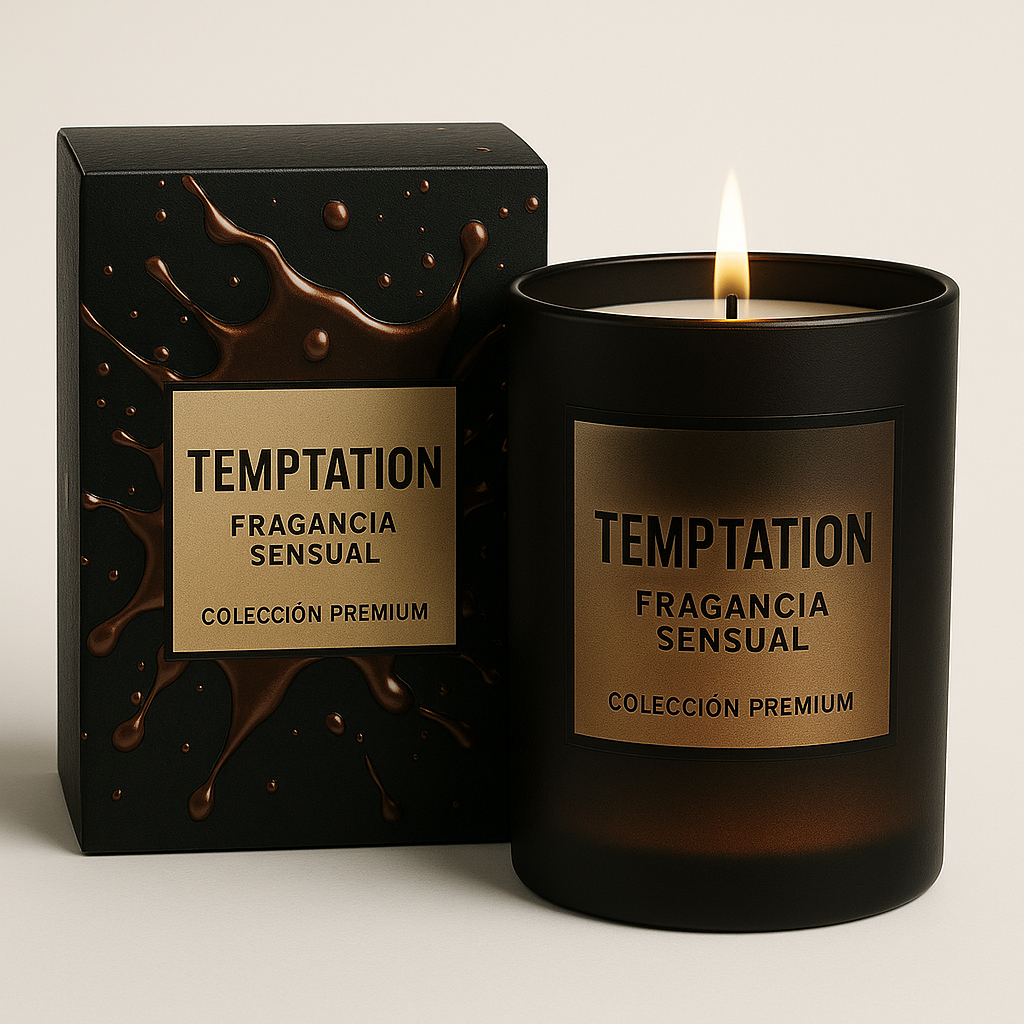 Fragancia Candle Craft - Dark Temptation - Tentación Oscura - Inspirada en Axe®