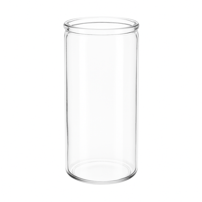 1500ml - Vaso para Veladora Jumbo - Vaso de vidrio para Velas - Transparente - Jumbo 1.5 Litros