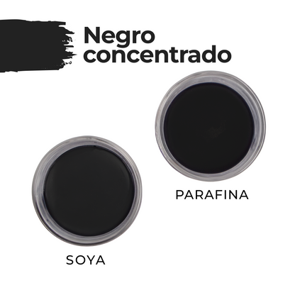 Colorante en Polvo para Velas - Ultra Concentración - Color: Negro Concentrado