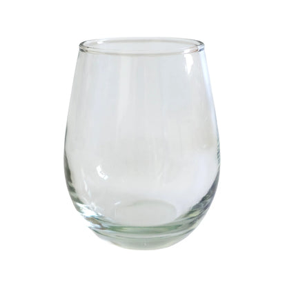 460ml - Mónaco Vaso de vidrio Redondo para velas - Transparente