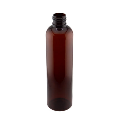250ml Botella de Plástico PET - Rosca R-24 - Ámbar Transparente