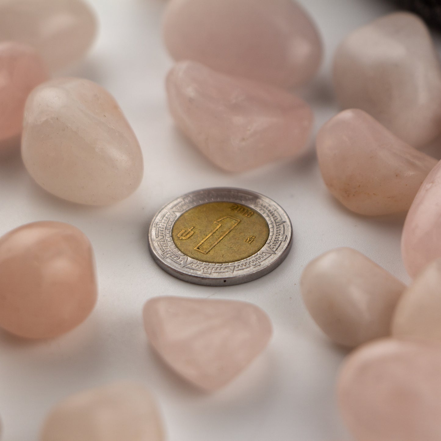 Cuarzo Rosa Pulido – Piedra del Amor y la Armonía para Velas y Decoración - Grado A