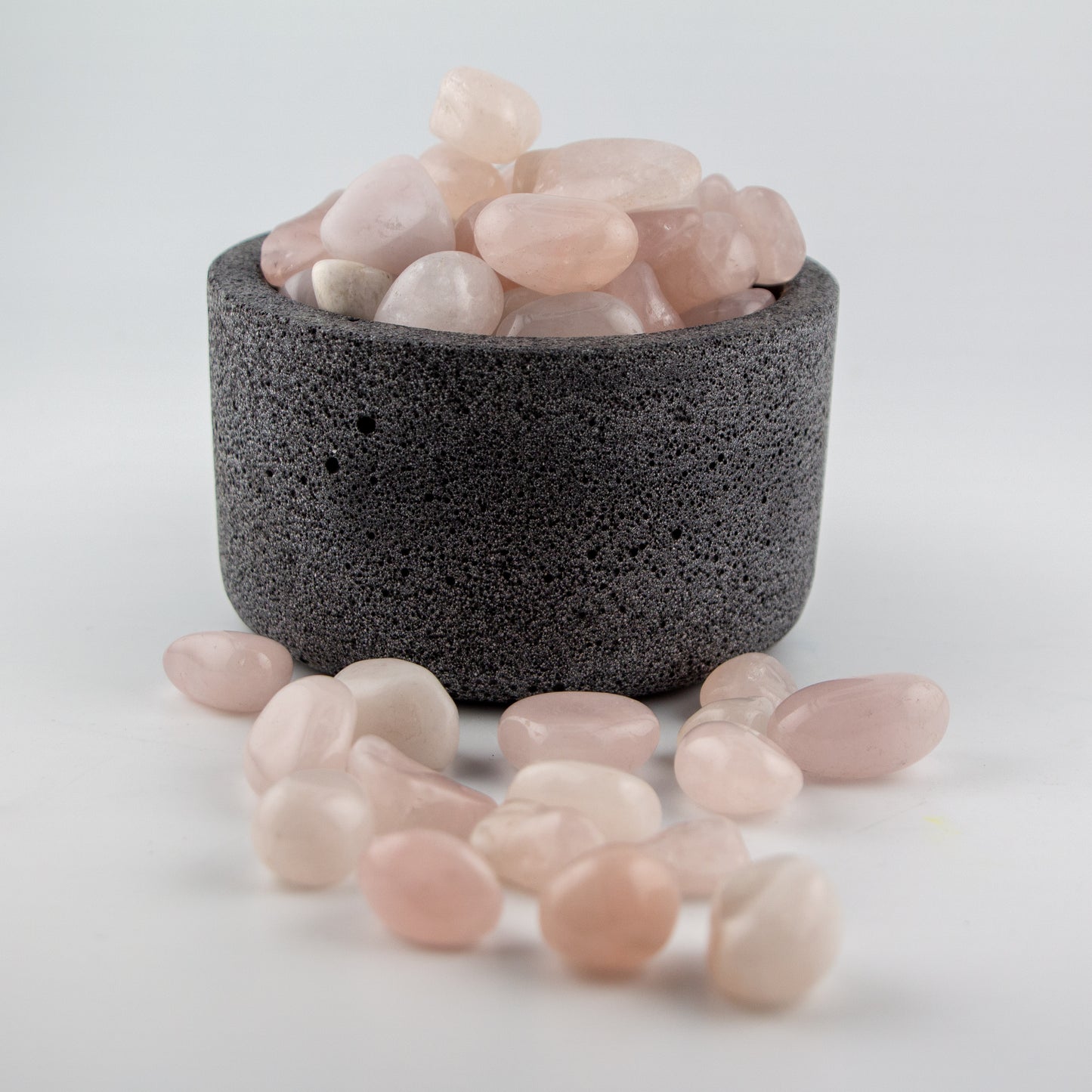 Cuarzo Rosa Pulido – Piedra del Amor y la Armonía para Velas y Decoración - Grado A