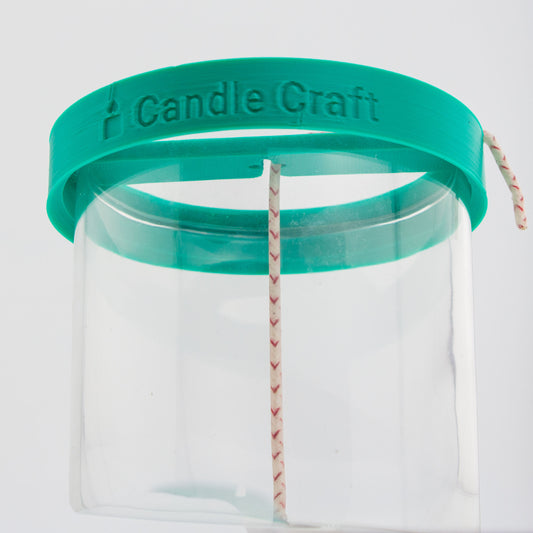 Herramienta para Centrado de Pabilos - Soporte de Mechas  (Wick Holder) - Verde - Tamaño: M