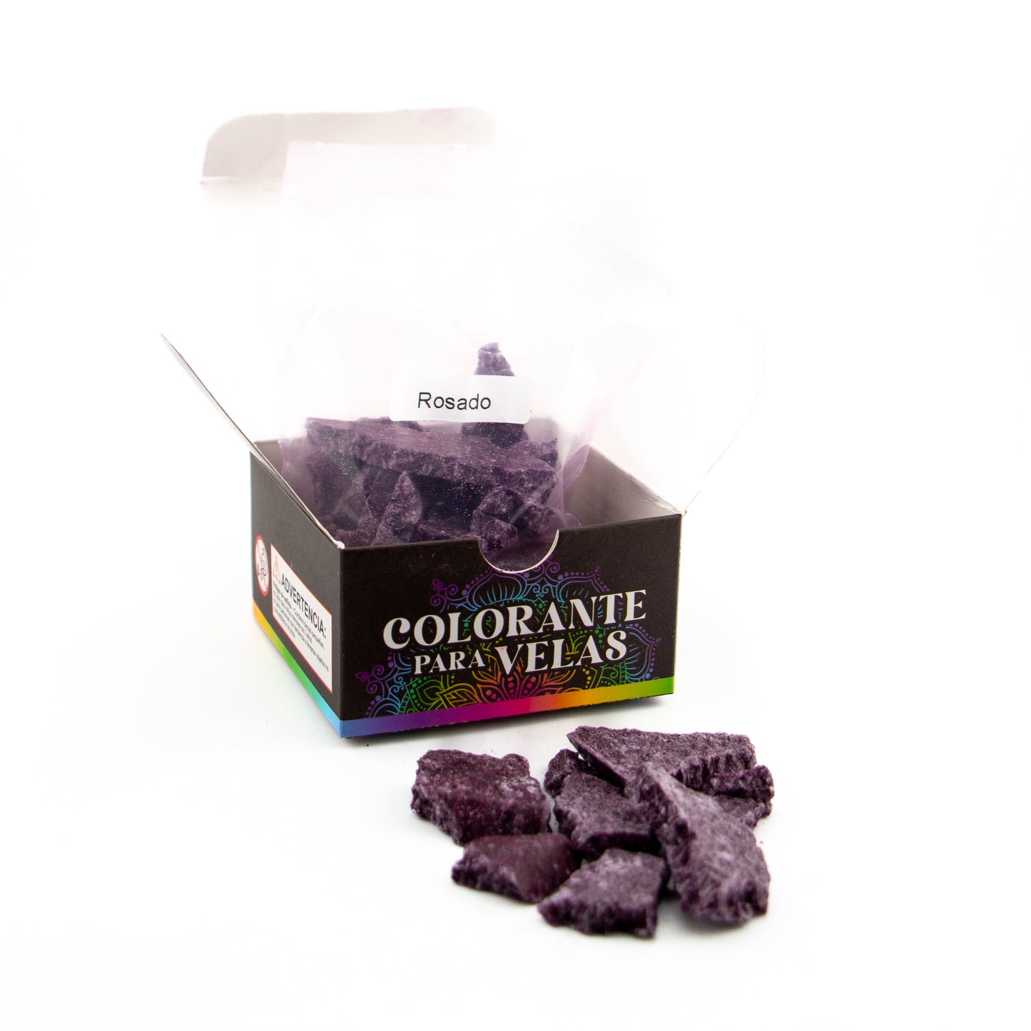 Colorante Sólido para Velas - Tinte en Escamas de Alta Concentración – Color: Rosa